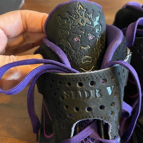 Nike LeBron Air Max Soldier V Black & Purple Men's 454131-005 Size 11 - Picture 3 of 10